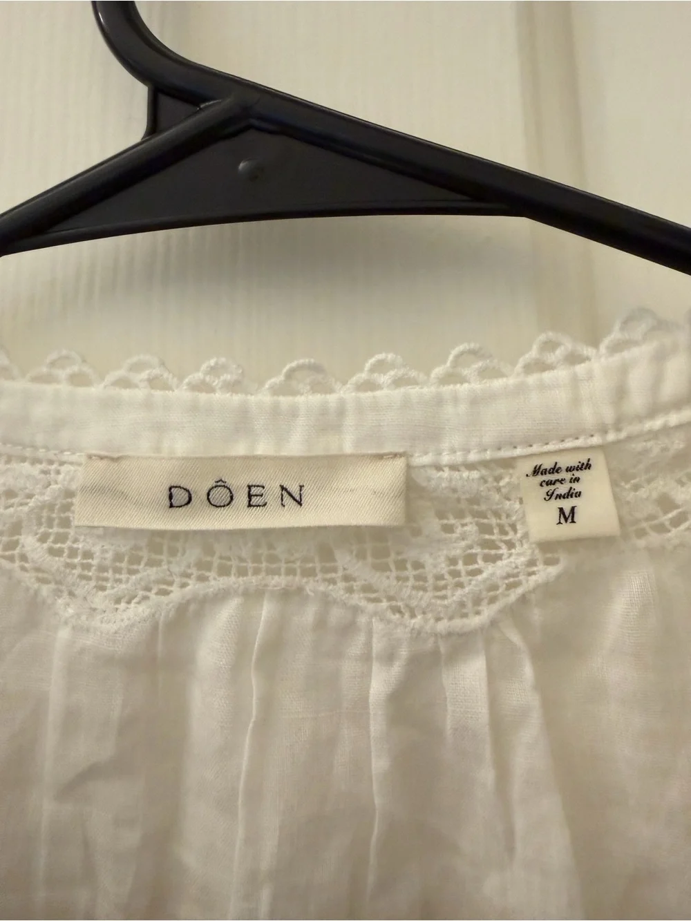 Doen Brigitta Top in Salt